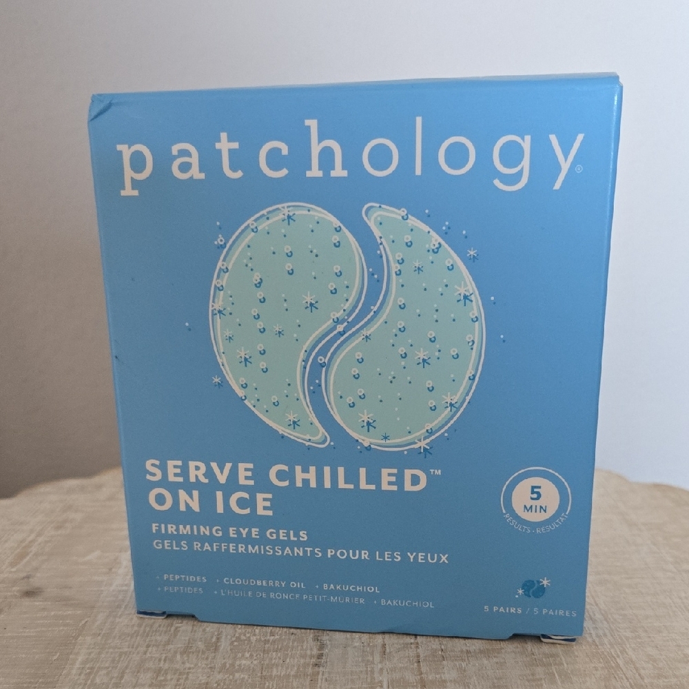 Patchology Serve Chilled On Ice Firming Eye Gels - Blue